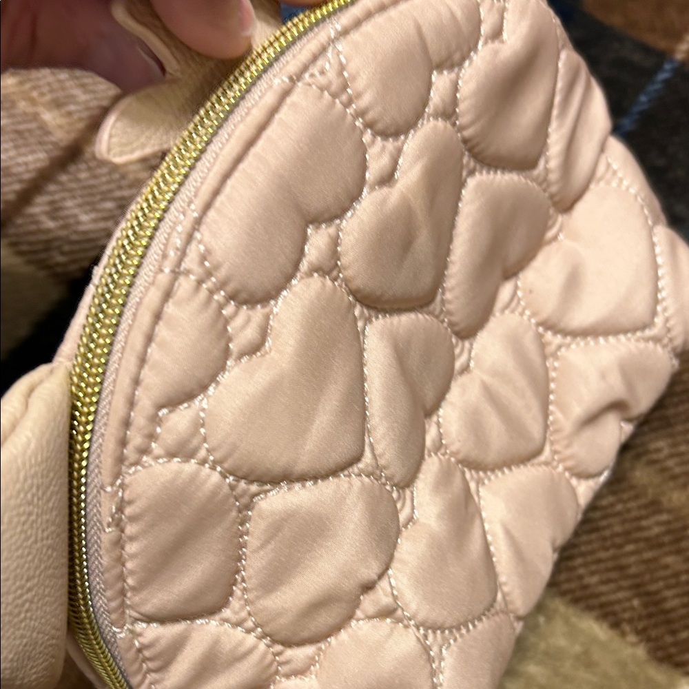 Betsey Johnson Pink Monkey Face Quilted Bag givie - Picture 3 of 14